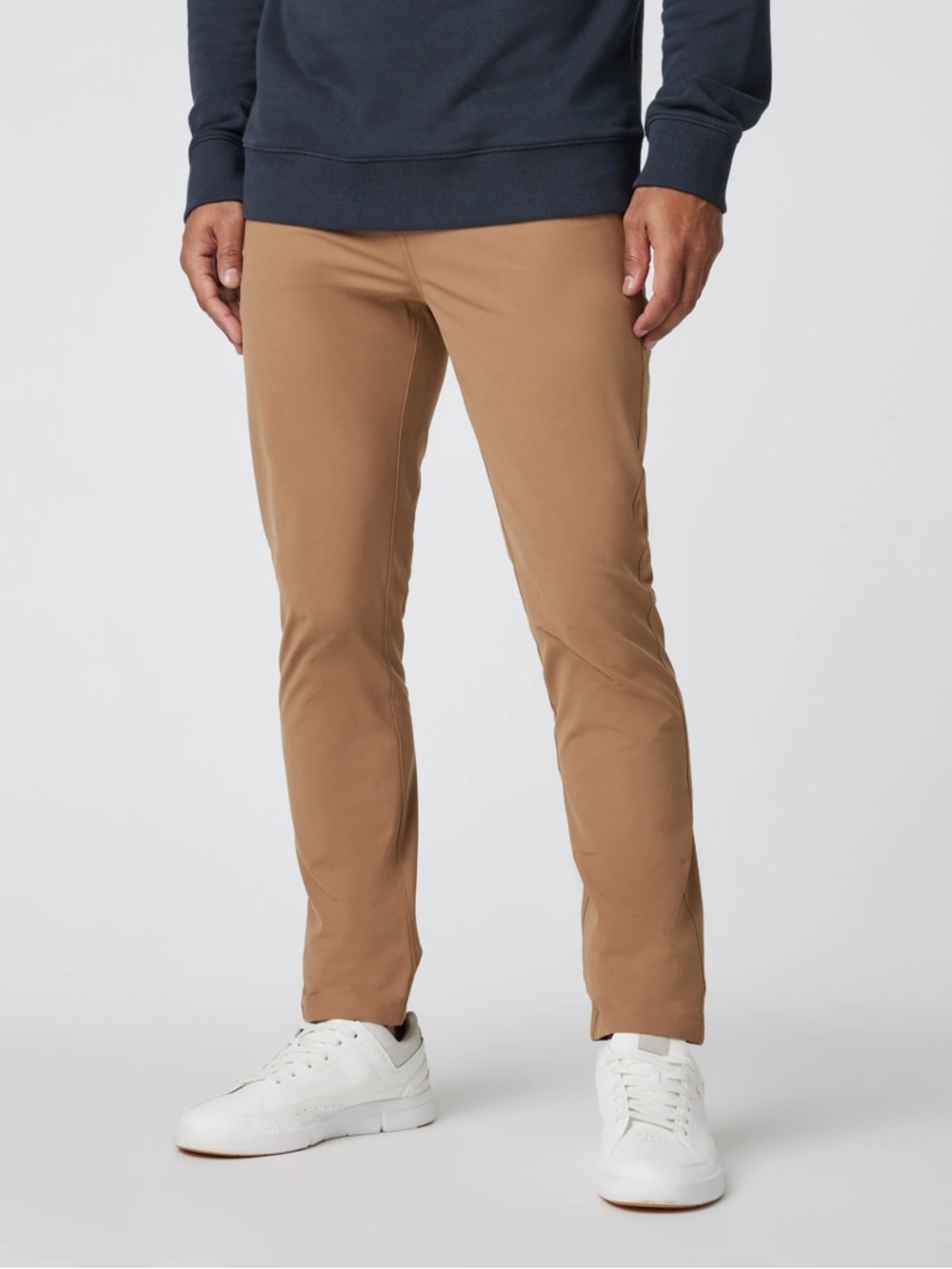 Vuori Men’s Meta Pants Camel Brown Size 38